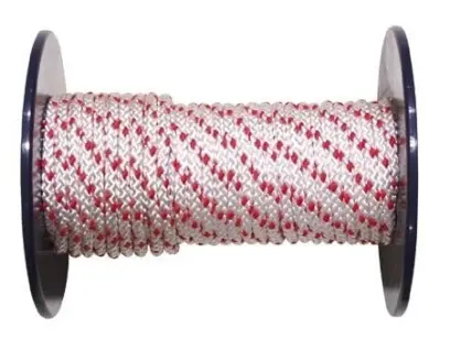 PPV 8mm lano pletené bez jádra - 100m/balení