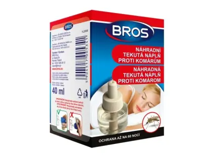 BROS náplň do odpařovače proti komárům 60 nocí