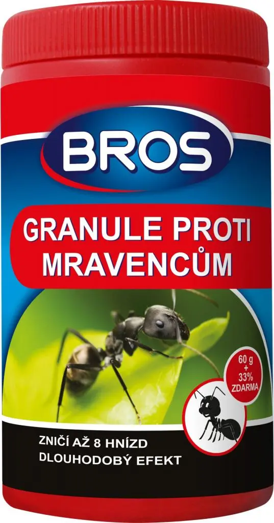 BROS insekticid granule proti mravencům 75 g