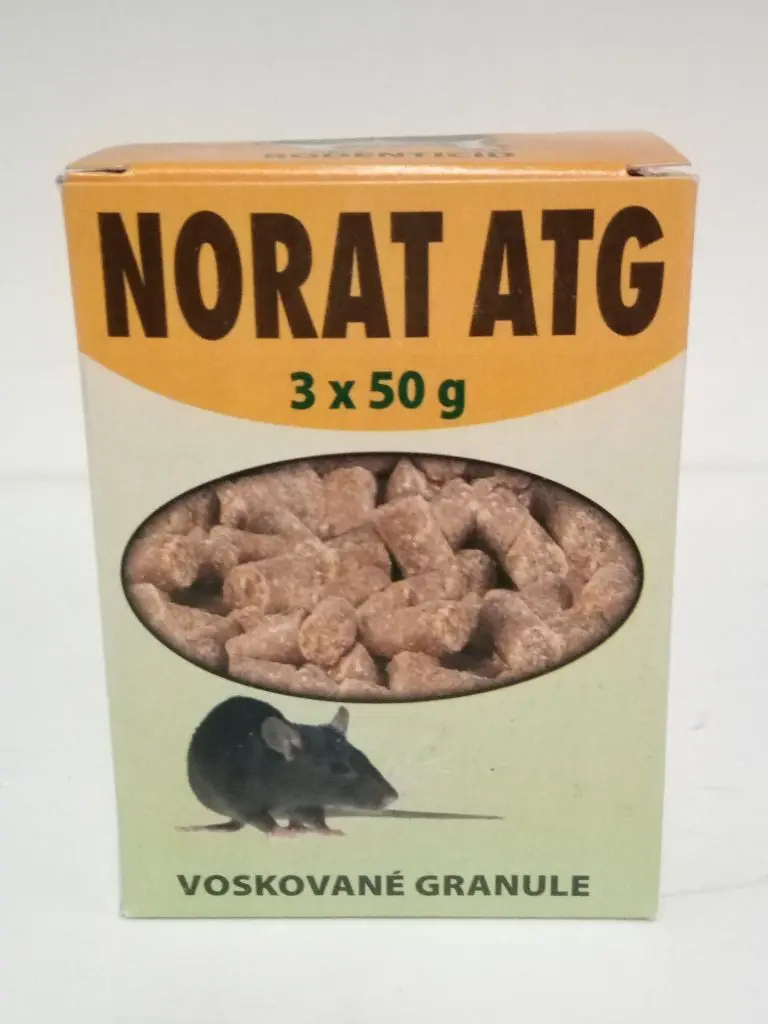 Norat ATG granule pro hubení myší, potkanů a krys 3x50g