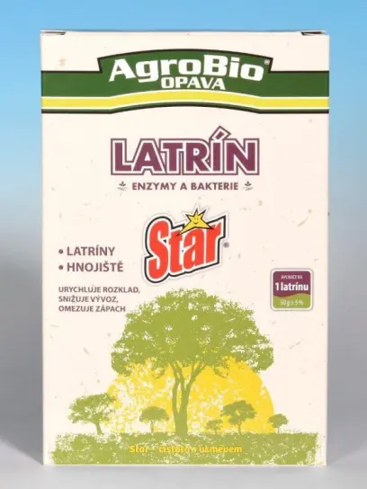 LATRIN 50g bakteriální a enzym.přípr.pro suché WC