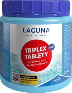Laguna Triplex Mini tablety 3v1, dezinfekce vločkování a proti řasám, 500 g Laguna Triplex Mini tablety 3v1, dezinfekce vločkování a proti řasám, 500 g