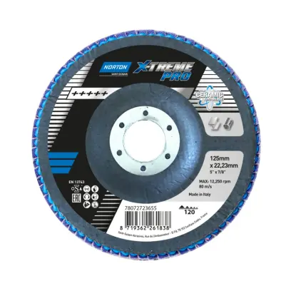 125x22,2/120 k.lamel.R928 NOR P120 XTRP EU