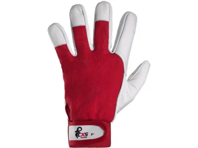 Rukavice CXS TECHNIK, kombinované, vel. 08