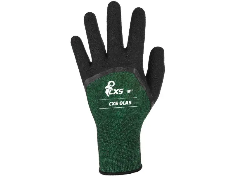 Rukavice CXS OLAS, máčené v latexu, vel. 08-09