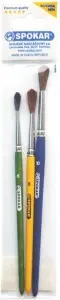 Spokar 7102 sada školních štětců, č. 6, 8, 10
