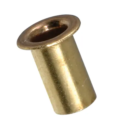 Nýt DIN 7340A mosaz 2x6