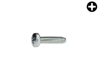 Šroub závitořezný DIN 7516A ocel M8x25 ZB Šroub závitořezný DIN 7516A ocel M8x25 ZB