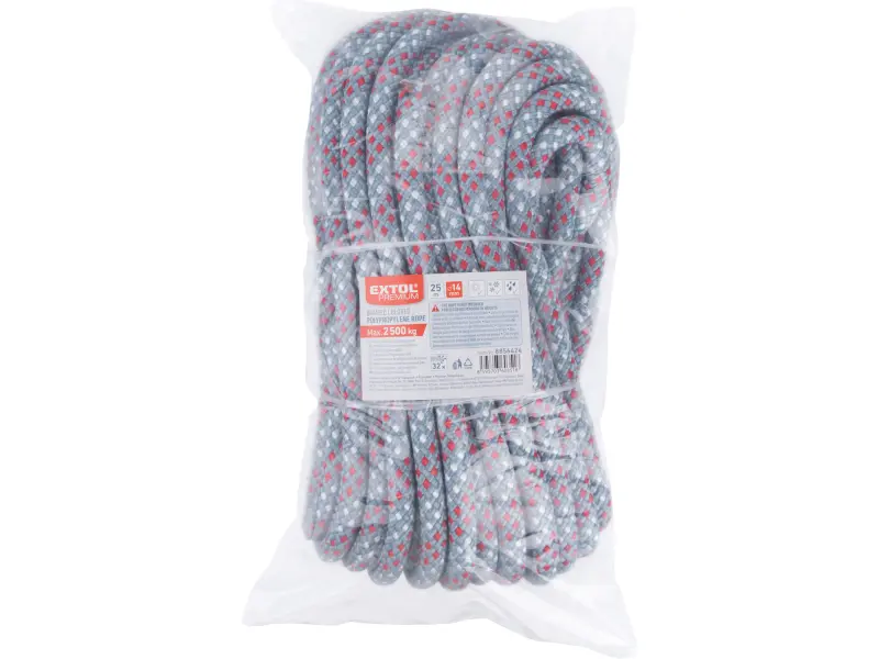 lano průmyslové polypropylenové, O14mm x 25m