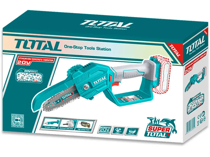 Řetězová pila AKU, MINI, 20V Li-ion, 2000mAh, bez baterie a nabíječky