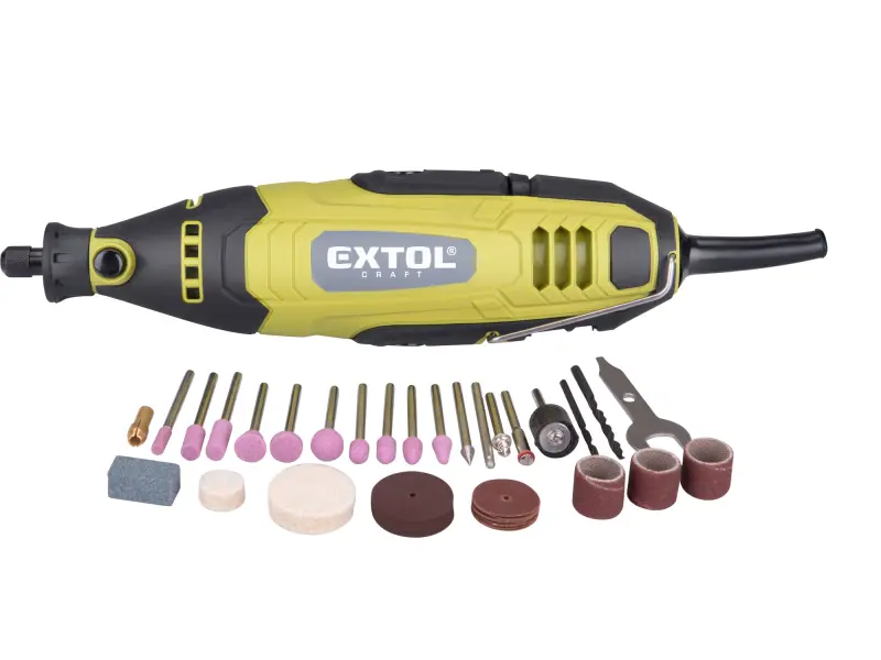 bruska přímá, 40ks příslušenství, 135W