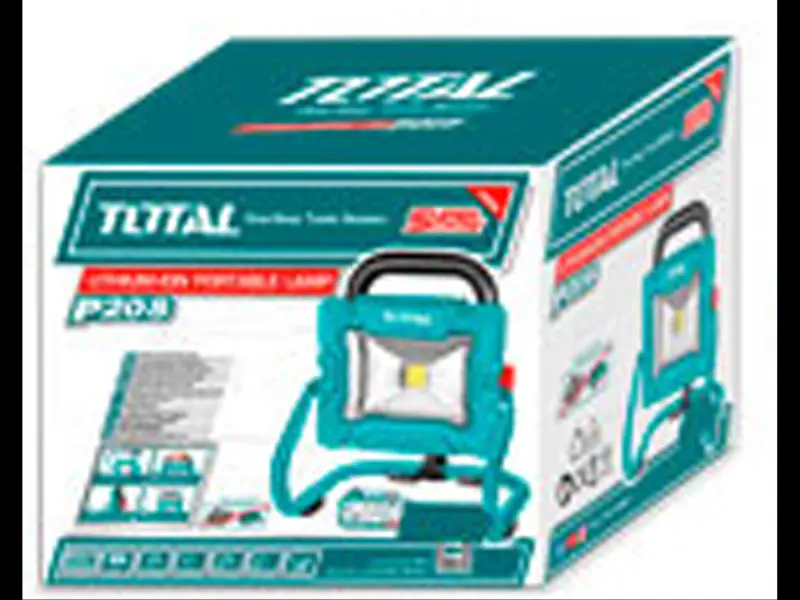 Světlo pracovní přenosné, 1800lm, 20V LI-ION, 1ks baterie, 1ks nabíječky