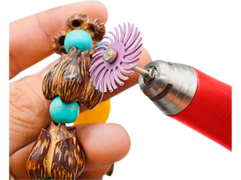 disky radiální štětinové, sada 52ks, P80, P120, P220, P400, P600, P1000, P2500