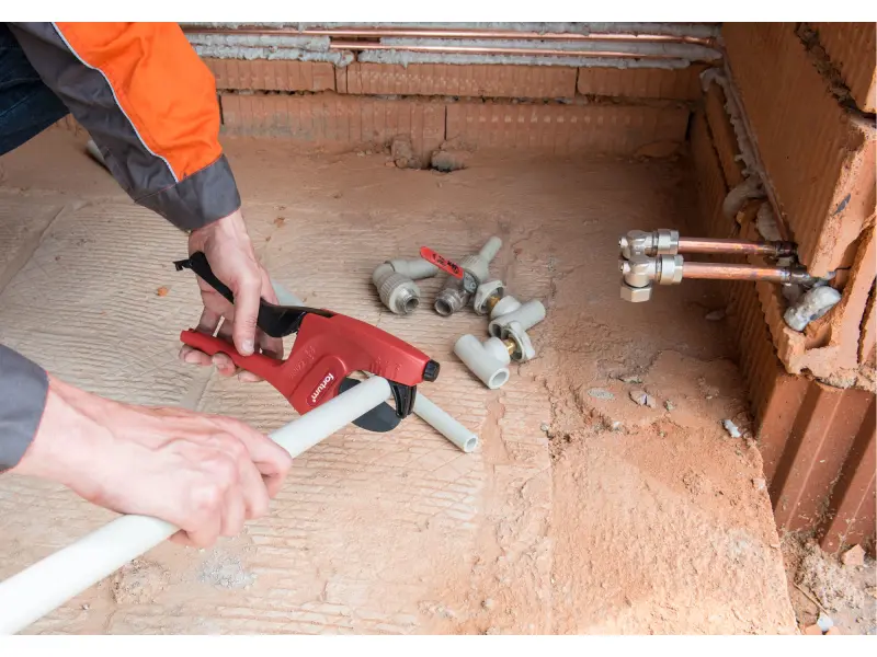 nůžky na plastové trubky, O 0-64mm, trojúhel. břit