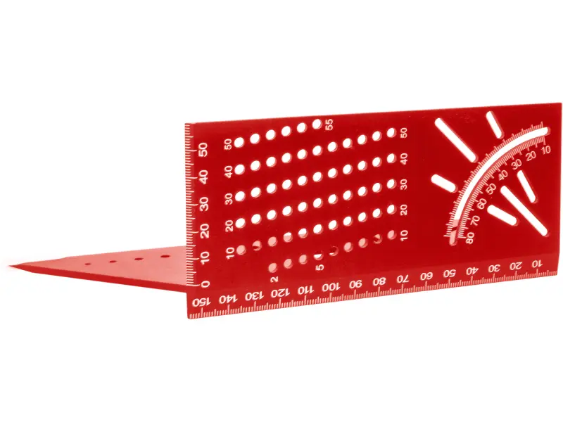 úhelník truhlářský 3D víceúčelový, 215x72x63mm