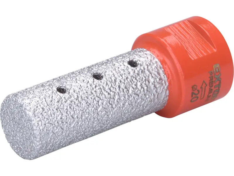 korunka brusná diamantová-válec, O 20mm, závit M14