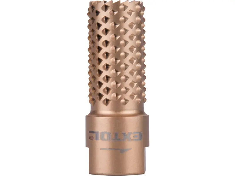 rašple rotační-válcová s čelními zuby, O20mm, závit M14