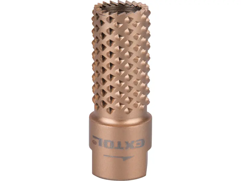 rašple rotační-válcová s čelními zuby, O20mm, závit M14