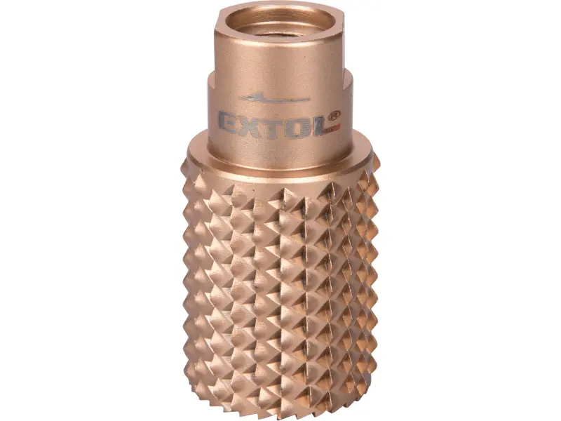 rašple rotační-válcová s čelními zuby, O30mm, závit M14