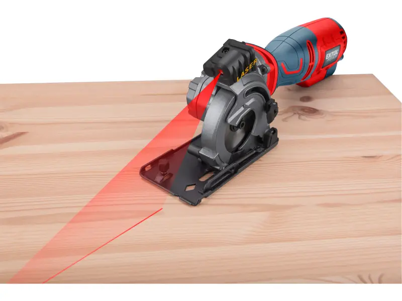 pila kotoučová/řezačka s laserem, zanořovací, 89mm, 705W