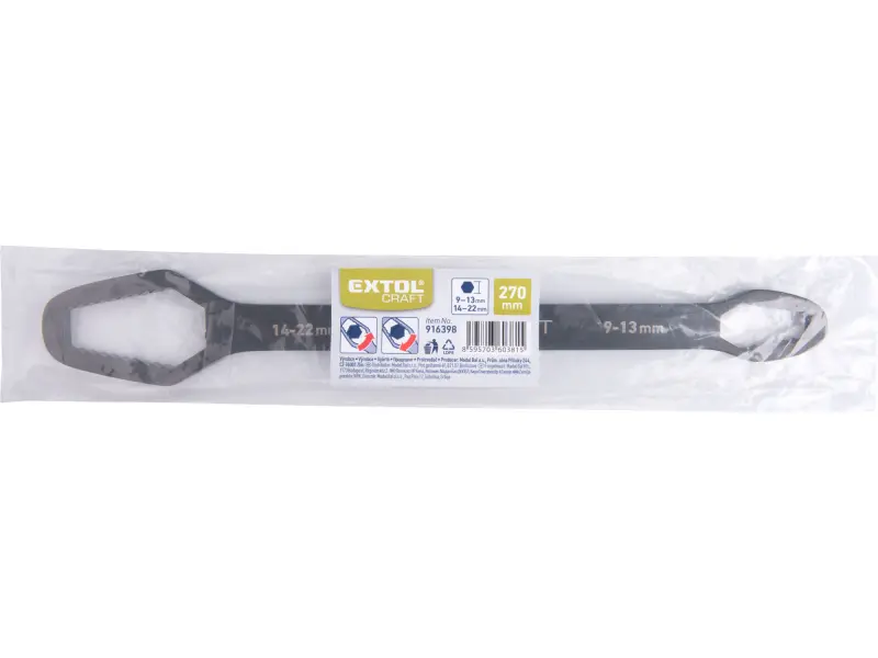 klíč stupňovitý, 9-13/14-22mm