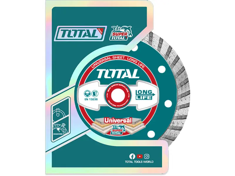 Kotouč diamantový řezný, Turbo, suché i mokré řezání