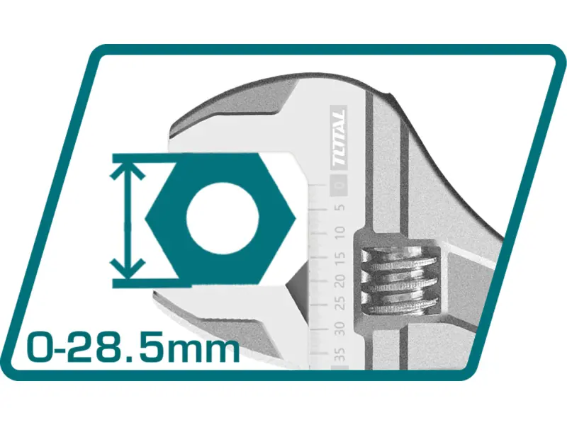 Klíč nastavitelný, 150mm, CrV