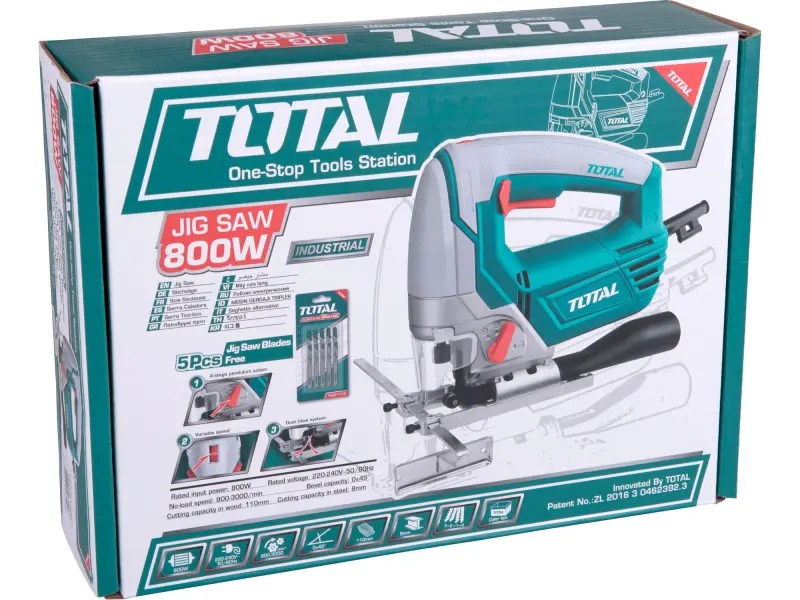 pila přímočará, 800W