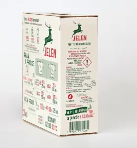 Jelen prací prášek s mýdlovým základem, 60 dávek, 3 kg