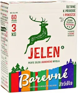 Jelen prací prášek Color, 60 praní, 3 kg