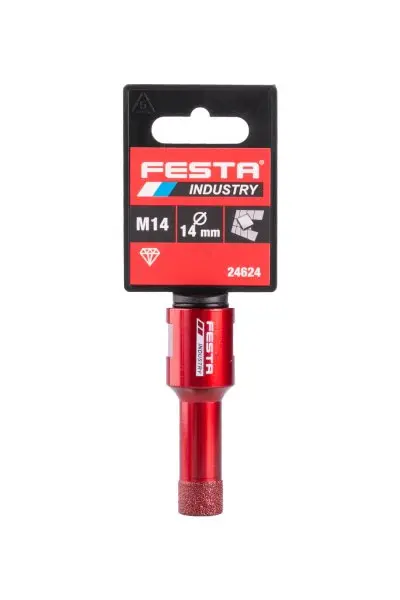 Korunka vykružovací diamantová 14mm M14 FESTA INDUSTRY