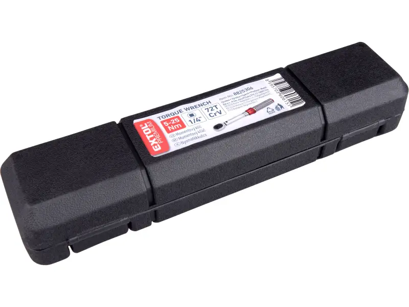 klíč momentový, 1/4