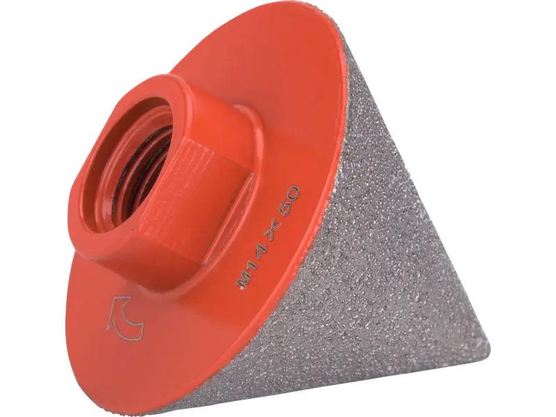 korunka brusná diamantová-kužel, O 2-50mm, závit M14