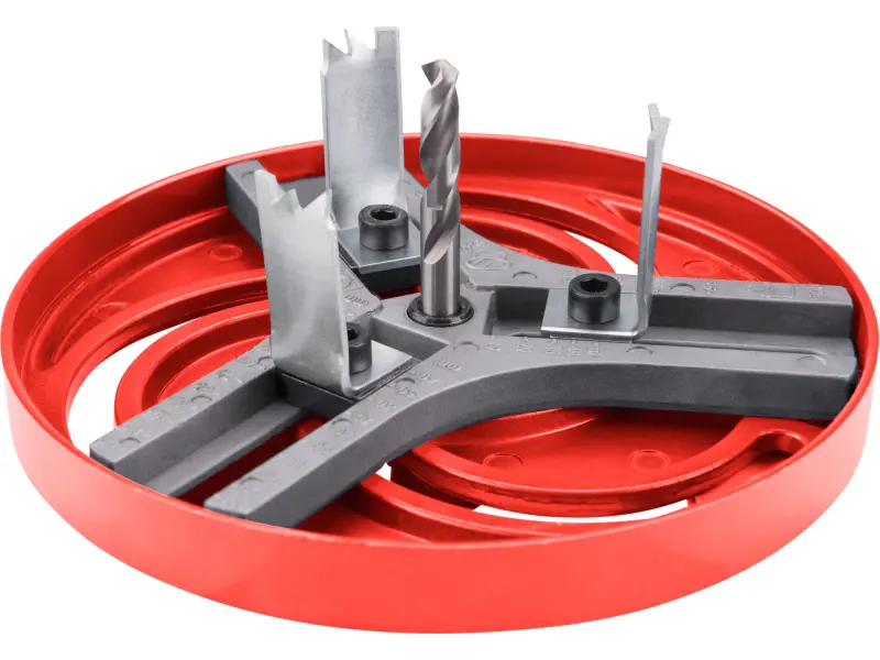 vrták/korunka vykružovací nastavitelná, O19-127mm, stopka O9mm