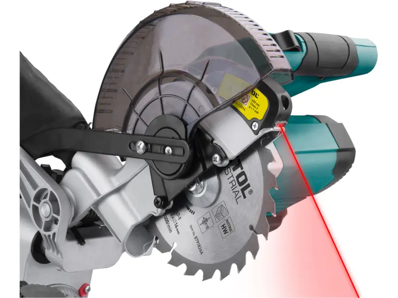 pila pokosová 185mm aku s laserem SHARE20V, BRUSHLESS, 20V Li-ion, 2Ah