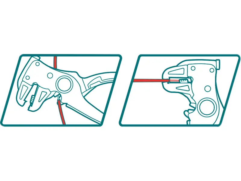 Kleště odizolovací a štípací, industrial, 175mm