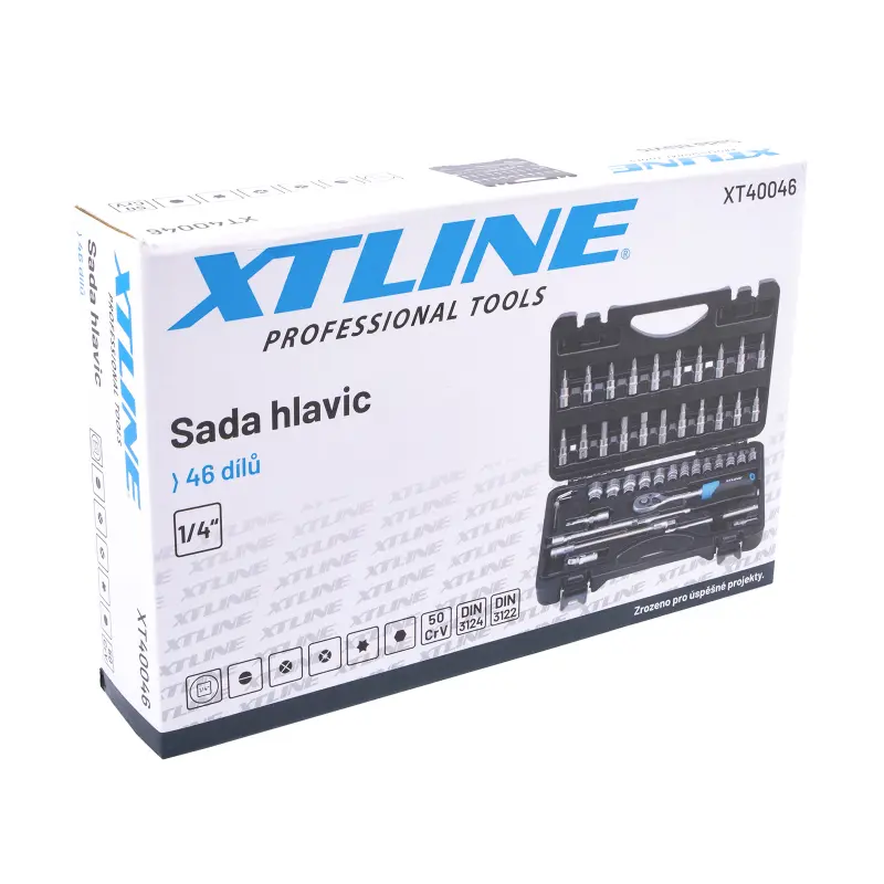 XTLINE Sada hlavic 1/4
