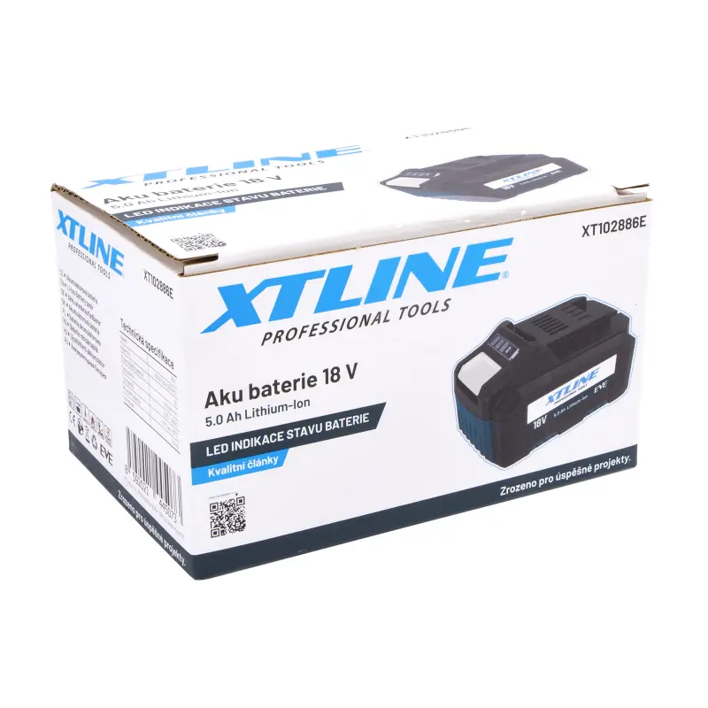 Aku baterie Li-ion 18 V, 5,0 Ah XTLINE