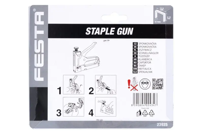 Pistole sponkovací FESTA typ spon 53/4-14mm