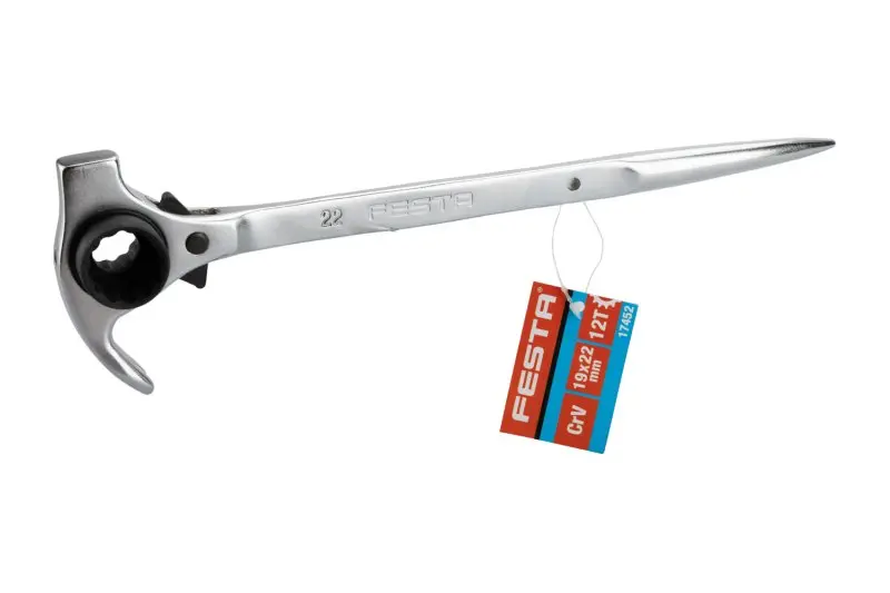 Klíč lešenářský FESTA 19x22mm 4 v 1