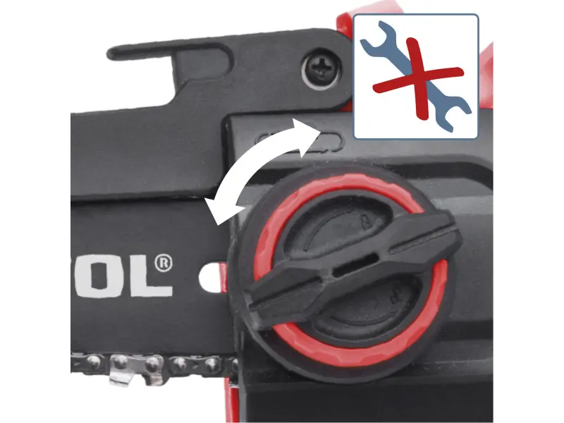 pila řetězová aku jednoruční SHARE20V, 12cm, bez baterie a nabíječky