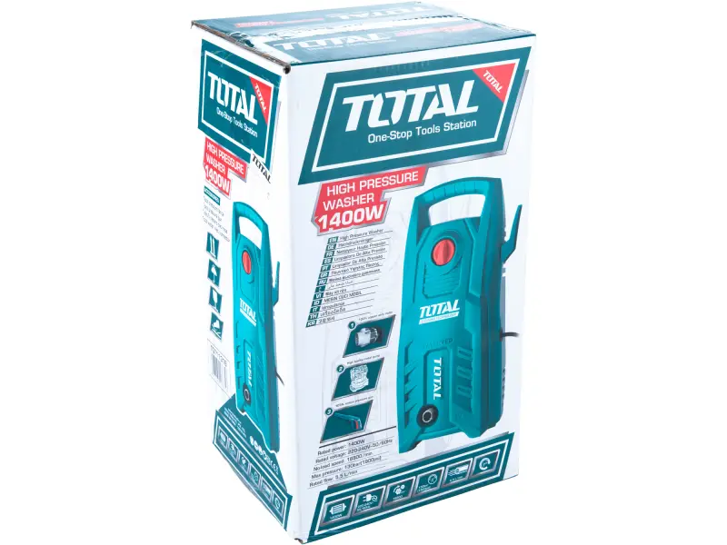 Čistič vysokotlaký, 1400 W TOTAL