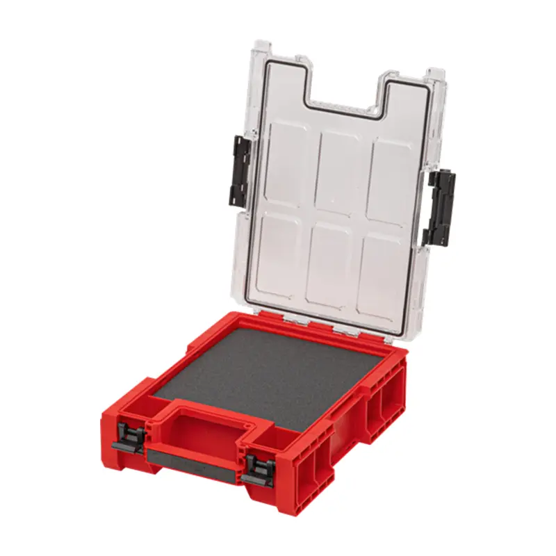 Box plastový PROFI Qbrick ONE ORGANIZER M RED Plus s výplní MFI | 264x364x106 mm