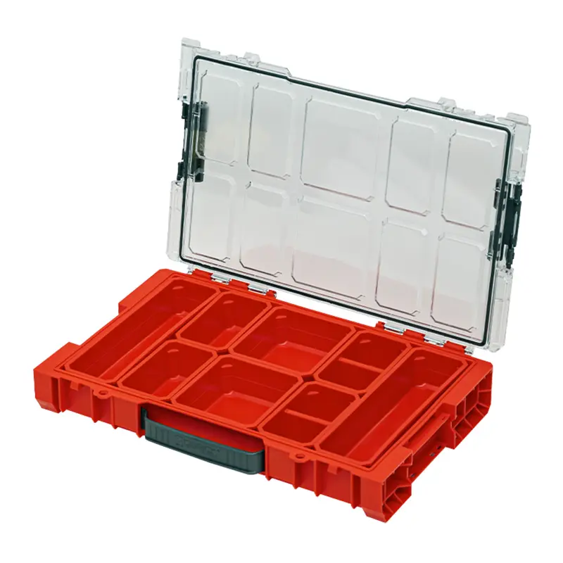 Organizér plastový Qbrick PRO 100 RED Ultra HD | 452x296x79 mm