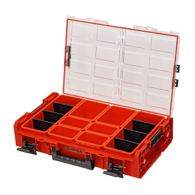 Organizér plastový Qbrick ONE Organizer XL 2.0 RED Ultra HD Custom | 582x387x131 mm