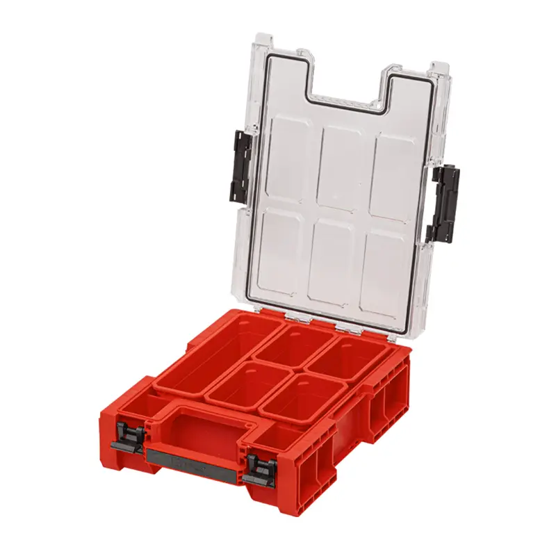 Organizér plastový Qbrick ONE Organizer M Plus 2.0 RED Ultra HD Custom | 264x364x106 mm