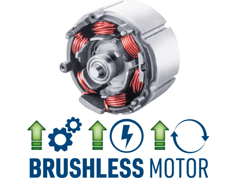 vrtací šroubovák aku, BRUSHLESS, 12V Li-ion s nářadím, sada 46ks