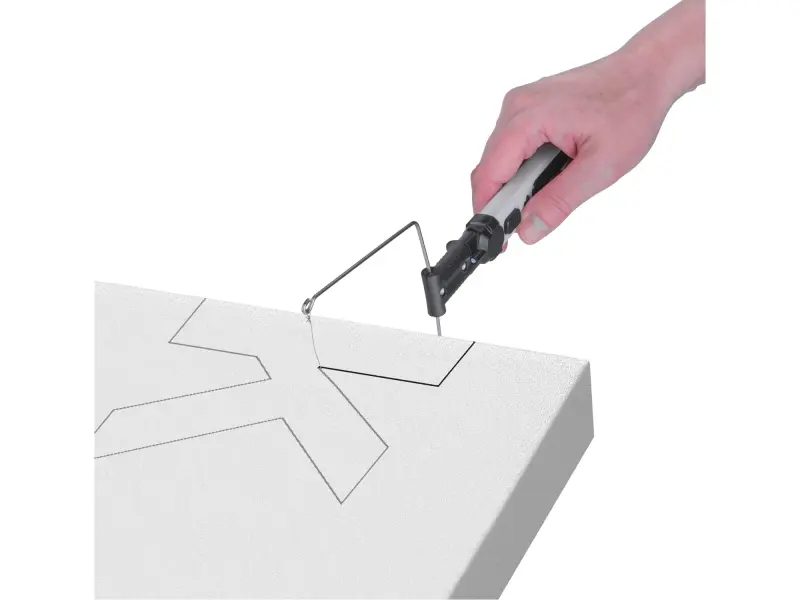 řezačka polystyrénu, odporová aku, USB nabíjení