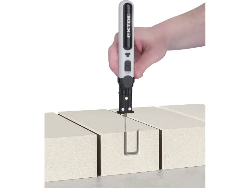 řezačka polystyrénu, odporová aku, USB nabíjení