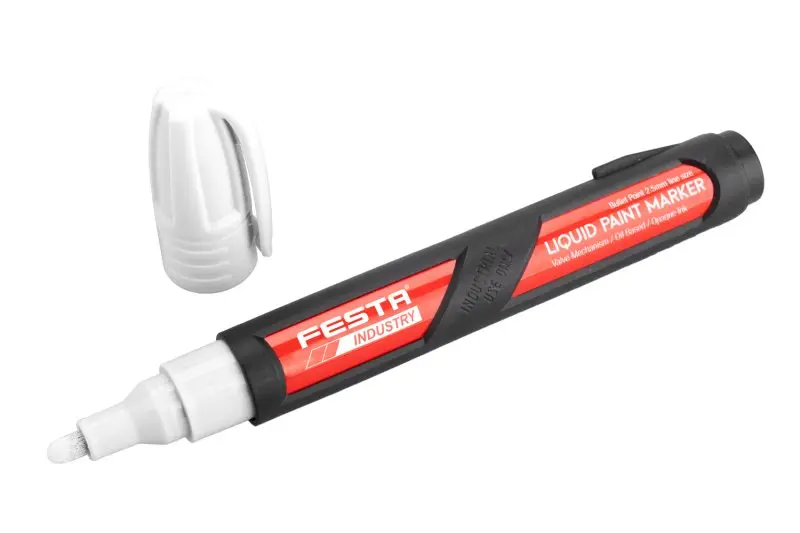 Značkovač permanentní FESTA INDUSTRY bílý 150mm